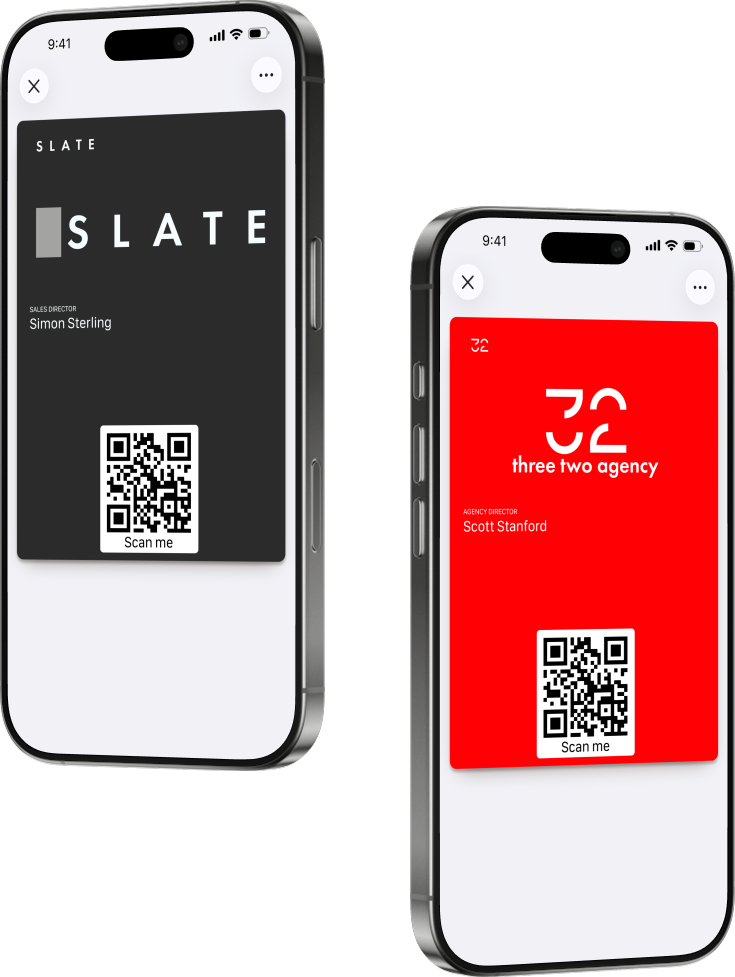 Slate Card Examples